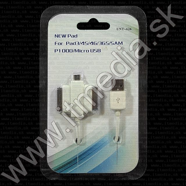 Image of Usb Cable Combined *microUSB* *SAMSUNG* *IPHONE* (IT8646)
